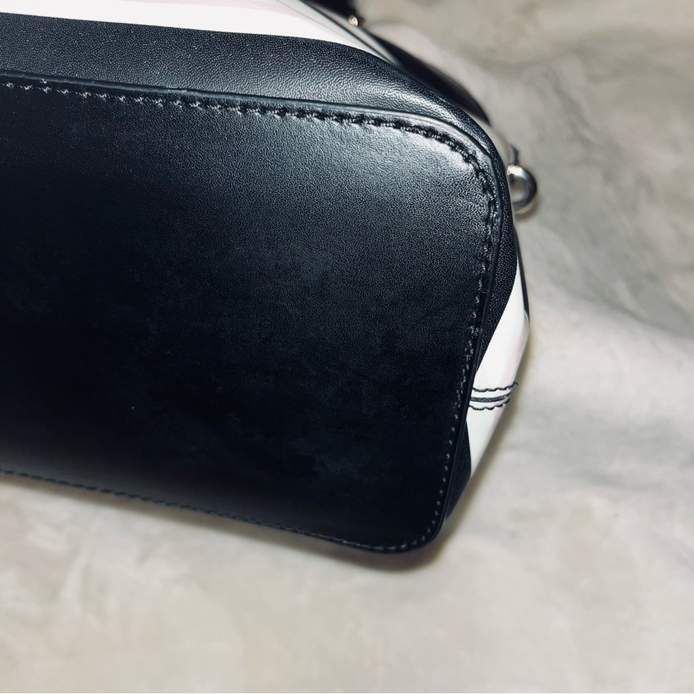 ♠️ Kate Spade • Carli Grove Street Striped Satchel Handbag - Picture 12 of 14
